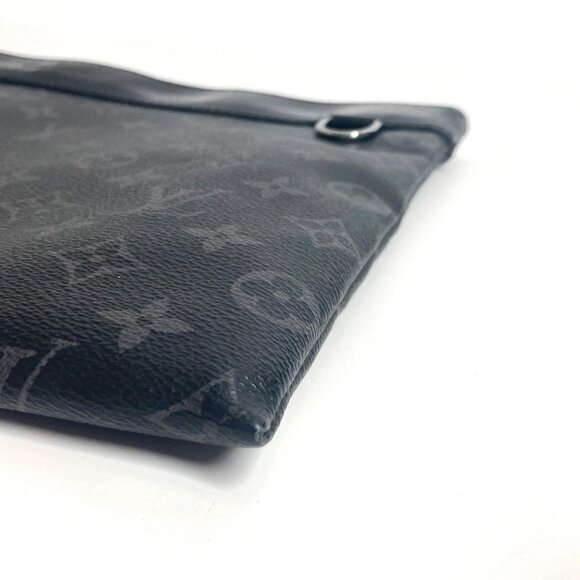 LOUIS VUITTON MonogramEclipse Pochette Discovery Bag Pouch Cluch Bag - Picture 12 of 12